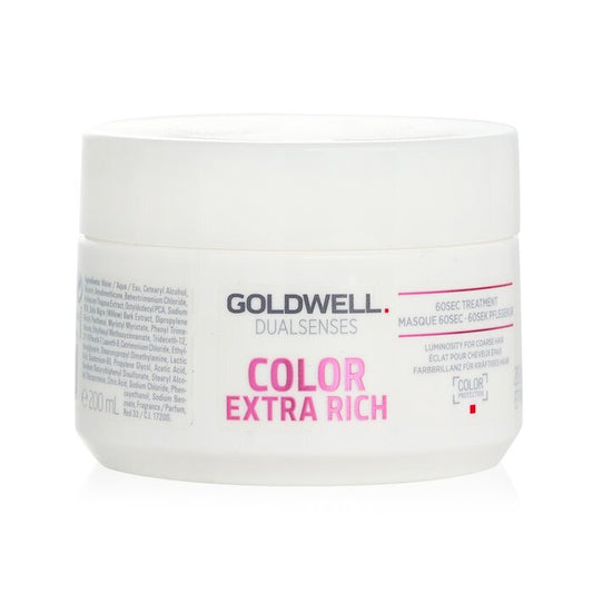 Goldwell Dual Senses Color Extra Rich 60SEC Treatment (Leuchtkraft für grobes Haar) 200ml