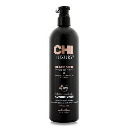 CHI Luxury Black Seed Oil Moisture Replenish Conditioner, 739 ml