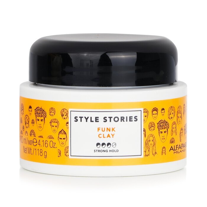 AlfaParf Style Stories Funk Clay (Strong Hold) 100ml/4.16oz