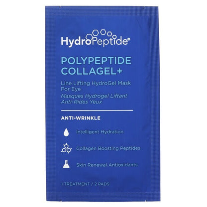 HydroPeptide Masque Hydrogel Polypeptide Collagel+ Lifting de la Ligne pour les Yeux 8 Traitements