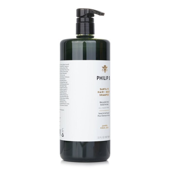 Philip B Santa Fe Haar- und Körperwaschmittel (ausgleichend, beruhigend – alle Haartypen) 947 ml/32 oz