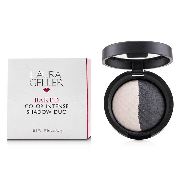 Laura Geller Baked Color Intense Shadow Duo - # Marble/Midnight 7.5g/0.26oz