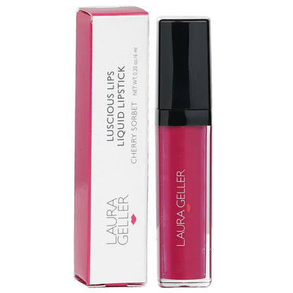 Laura Geller Luscious Lips Liquid Lipstick - # Cherry Sorbet 6ml/0.2oz