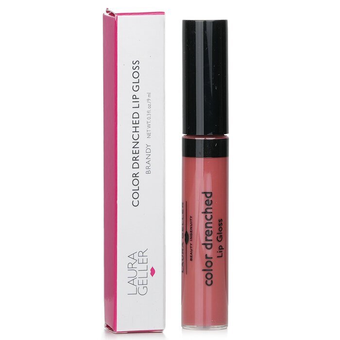 Laura Geller Color Drenched Lip Gloss - #Brandy 9ml/0.3oz