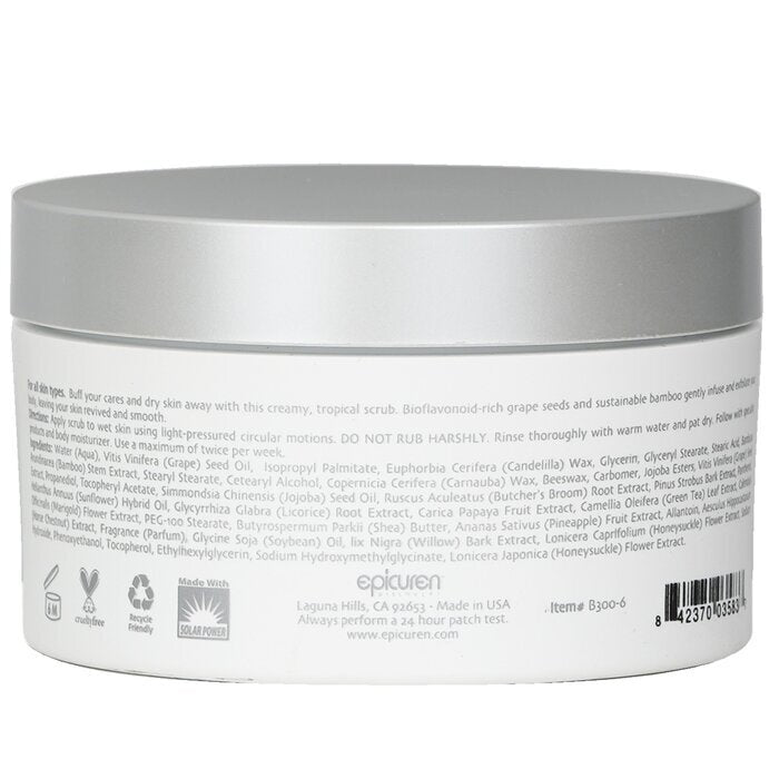 Epicuren Papaya Pineapple Bamboo Body Polish 190g/6.7oz