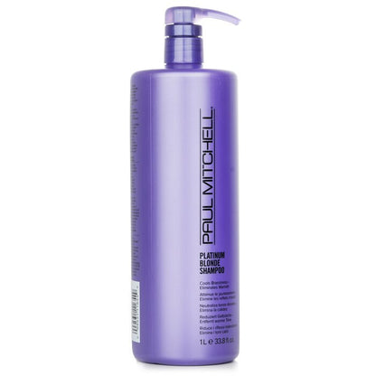 Paul Mitchell Platinum Blonde Shampoo (Cools Brassiness - Eliminates Warmth) 1000ml/33.8oz