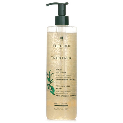 Rene Furterer Triphasic Anti-Haarausfall Ritual Stimulierendes Shampoo (Salonprodukt) 600 ml