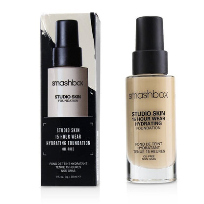 Smashbox Studio Skin 15 Hour Wear Hydrating Foundation – Nr. 0,2 (Sehr hell mit warmem, pfirsichfarbenem Unterton) 30 ml/1 oz