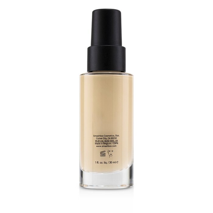 Smashbox Studio Skin 15 Hour Wear Hydrating Foundation – Nr. 0,2 (Sehr hell mit warmem, pfirsichfarbenem Unterton) 30 ml/1 oz