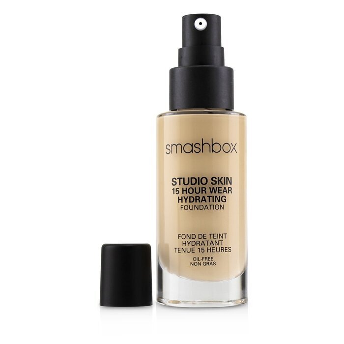 Smashbox Studio Skin 15 Hour Wear Hydrating Foundation – Nr. 0,2 (Sehr hell mit warmem, pfirsichfarbenem Unterton) 30 ml/1 oz