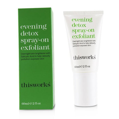 This Works Evening Detox Spray-On Exfoliant 60ml/2oz