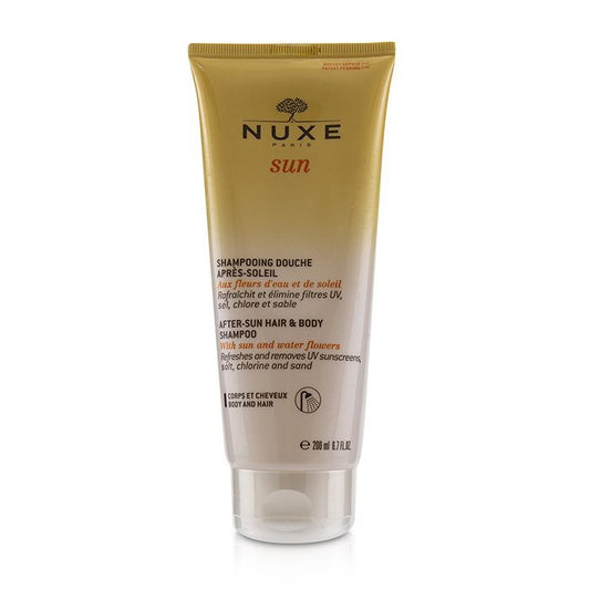 Nuxe Sun After-Sun Haar- und Körpershampoo mit Sonne und Wasserblumen, 200 ml