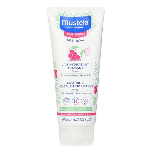 Mustela Beruhigende Feuchtigkeitslotion - Für sehr empfindliche Haut 200 ml/6,76 oz
