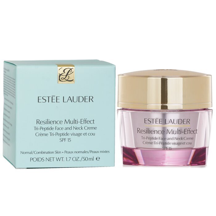 Estee Lauder Resilience Multi-Effect Tri-Peptide Face and Neck Creme SPF 15 - For Normal/ Combination Skin 50ml/1.7oz