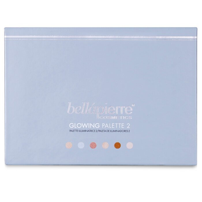 Bellapierre Cosmetics Glowing Palette 2 (6x Illuminator) 17.28g/0.6oz