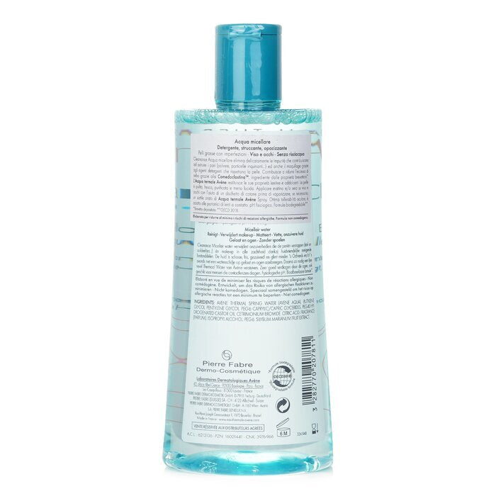 Avene Cleanance Micellar Water (Für Gesicht &amp; Augen) - Für fettige, zu Unreinheiten neigende Haut 400ml/13.52oz