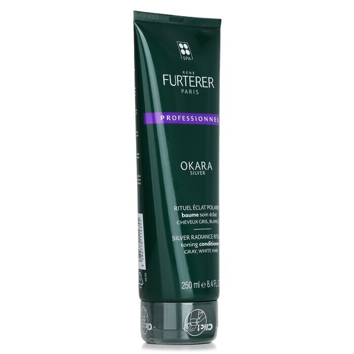 Rene Furterer Okara Silver Silver Radiance Ritual Toning Conditioner - Graues, weißes Haar (Salonprodukt) 250ml/8,4oz