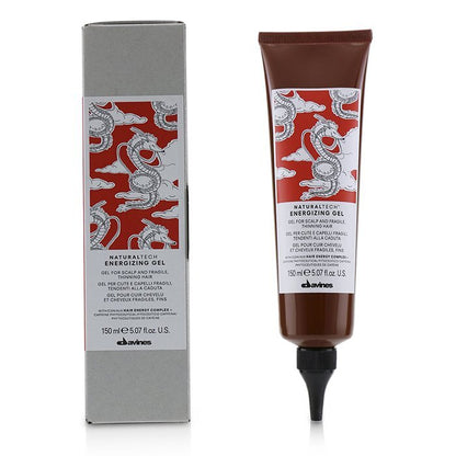 Davines Natural Tech Energizing Gel (Für Kopfhaut und brüchiges, dünner werdendes Haar) 150 ml
