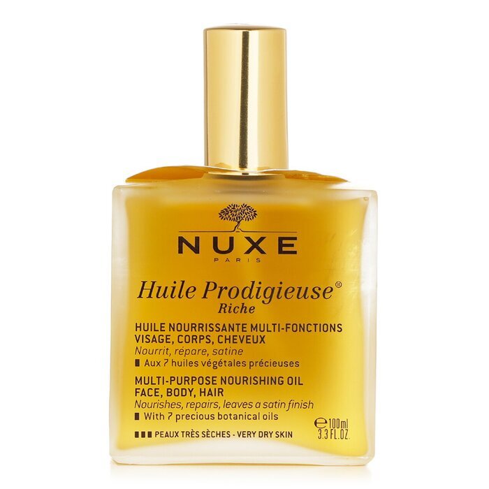 Nuxe Huile Prodigieuse Riche Multi-Purpose Nourishing Oil - For Very Dry Skin 100ml/3.3oz