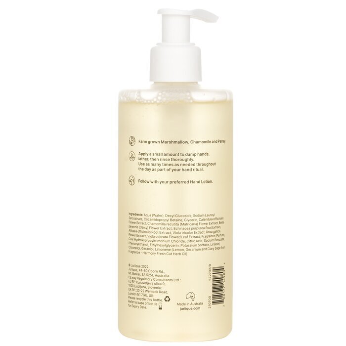 Jurlique Lemon, Geranium & Clary Sage Restoring Hand Wash 300ml/10.1oz