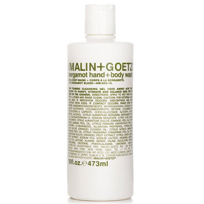 MALIN+GOETZ Bergamot Hand+Body Wash 473ml
