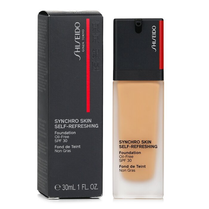 Shiseido Synchro Skin Self Refreshing Foundation SPF 30 – 350 Ahorn, 30 ml