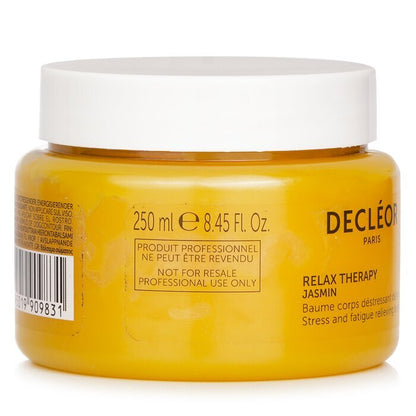 Decleor Jasmin Relax Therapy Stress & Fatigue Relieving Body Balm - Salon Size (Packaging Random Pick) 250ml/8.4oz