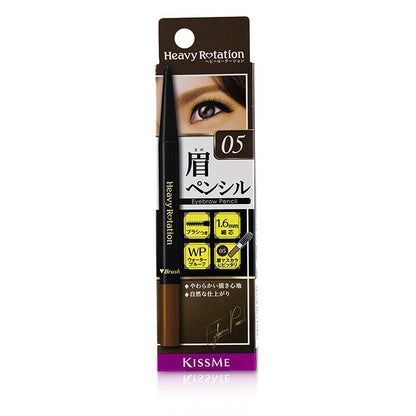 KISS ME Heavy Rotation Eyebrow Pencil - # 05 Light Brown 0.09g/0.003oz