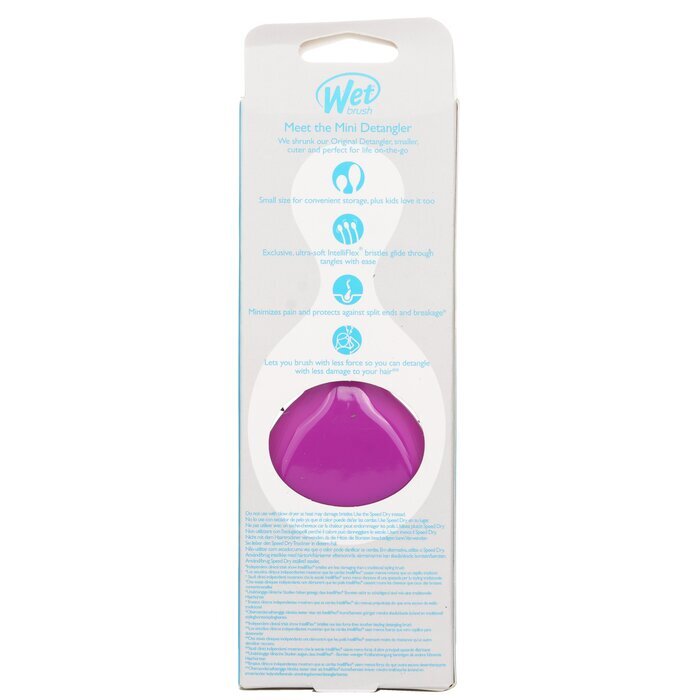 Wet Brush Mini Detangler -  Purple 1pc