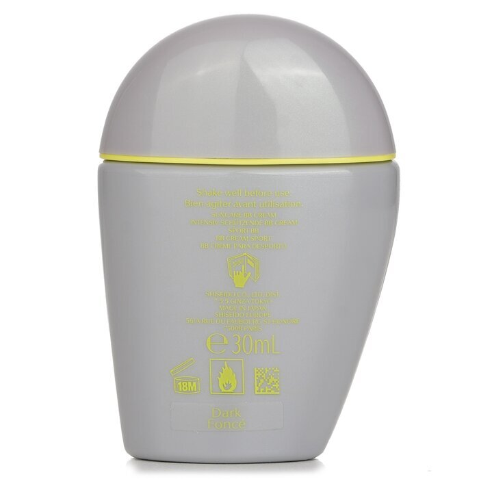 Shiseido Sports BB SPF 50+ Sehr wasserfest – Dunkel, 30 ml