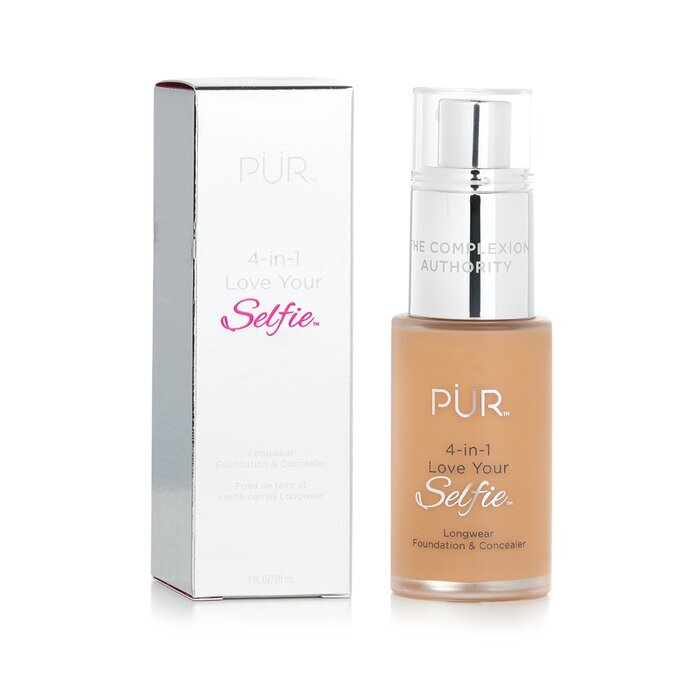 PUR (PurMinerals) 4 in 1 Love Your Selfie Longwear Foundation & Concealer - #TP2 Warm Nude (Light Tan Skin With Pink Undertones) 30ml/1oz