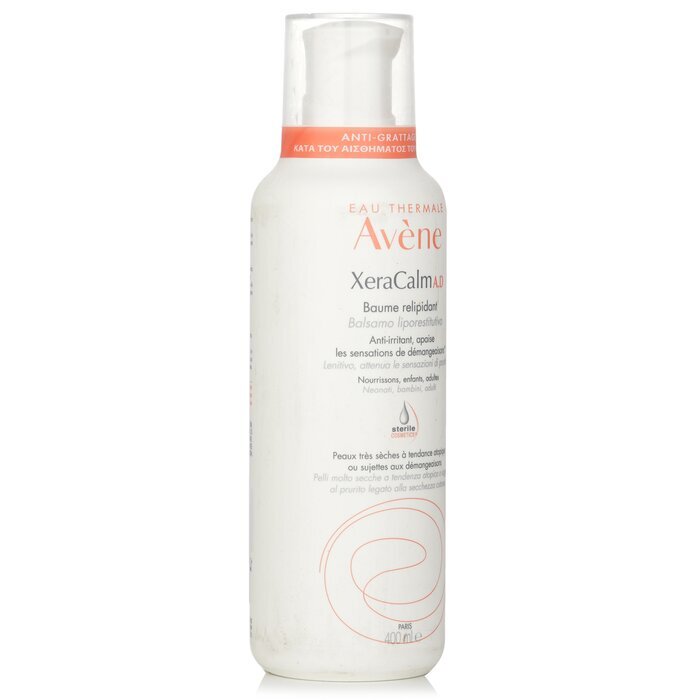 Avene XeraCalm A.D Lipid-Replenishing Balm - For Very Dry Skin Prone to Atopic Dermatitis or Itching 400ml/13.5oz