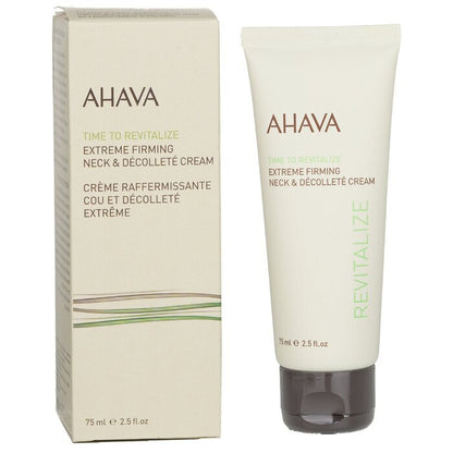 Ahava Time To Revitalize Extreme Firming Neck & Decollete Cream 75ml/2.5oz