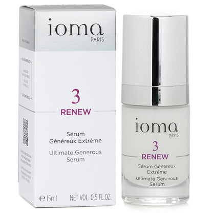 IOMA Renew - Ultimate Generous Serum 15ml/0.5oz