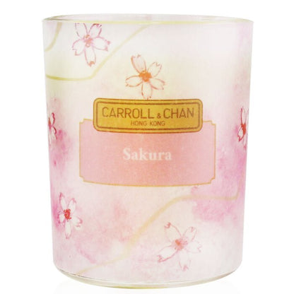 Carroll & Chan 100% Beeswax Votive Candle - Sakura 65g/2.3oz