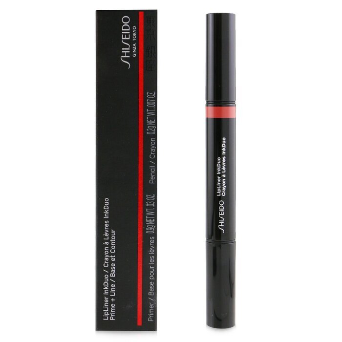 Shiseido LipLiner InkDuo (Prime + Line) – 07 Poppy 1,1 g