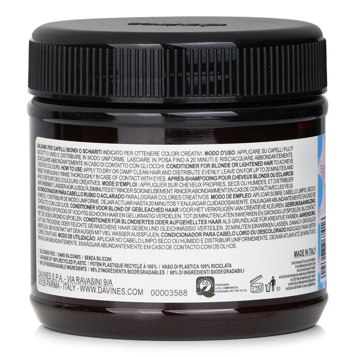 Davines Alchemic Creative Conditioner - # Marine Blue (For Blonde and Lightened Hair) 250ml/8.84oz