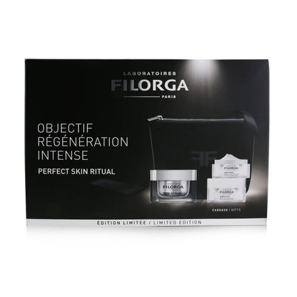 Filorga Perfect Skin Ritual Set: 1x NCEF-Reverse Supreme Multi-Correction Cream - 50ml/1.7oz + 1x Meso-Mask Smoothing Radiance Mask - 15ml/0.5oz + 1x Sleep & Lift Ultra-Lifting Night Cream - 15ml/0.5oz 3pcs