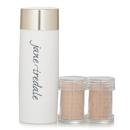 Jane Iredale Powder Me Nachfüllbarer Pinsel (1x Pinsel, 2x Nachfüllpackungen) - Nude 2x2,5g/0,09oz