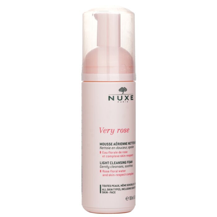 Nuxe Very Rose Light Cleansing Foam - For All Skin Types 150ml/5oz