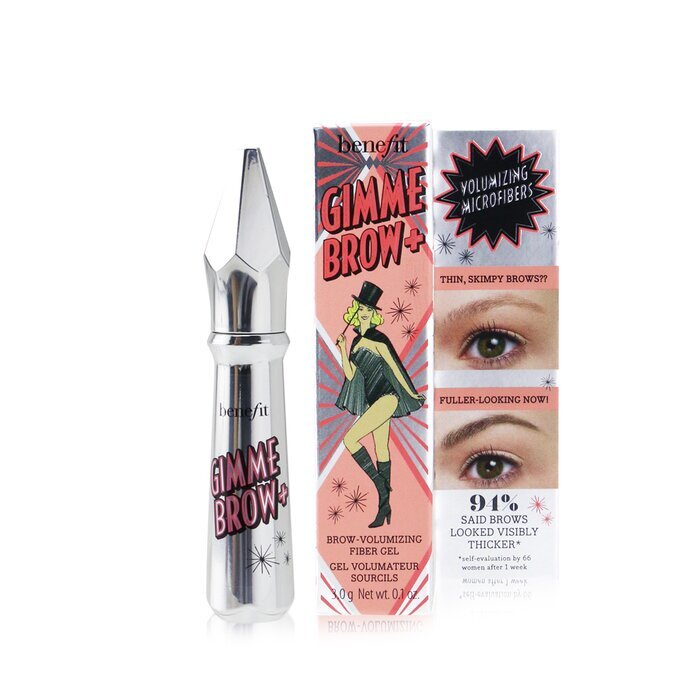 Benefit Gimme Brow+ Volumizing Fiber Gel - #4.5 (Neutral Deep Brown) 3g/0.1oz