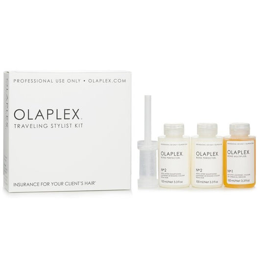 Olaplex Traveling Stylist Kit: #1 Bond Multiplier &amp; #2 Bond Perfector 2x &amp; 1 Dosierspender 100ml/3,3oz