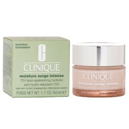 Clinique Moisture Surge Intense 72H Lipid-Replenishing Hydrator – Sehr trockene bis trockene Kombination, 50 ml