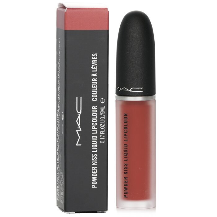 MAC Powder Kiss Flüssiger Lippenstift – Nr. 998 Sorry Not Sorry, 5 ml