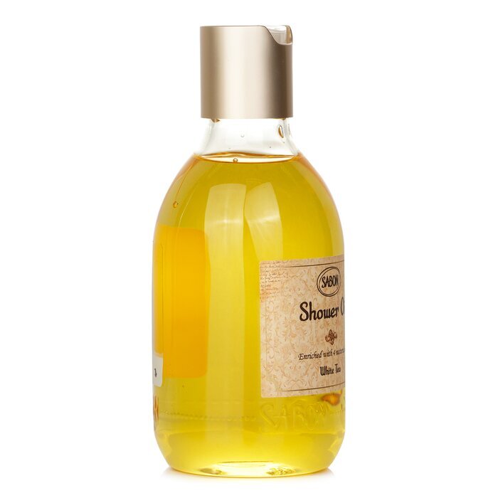 Sabon Shower Oil - White Tea (Plastic Bottle) 300ml/10.5oz