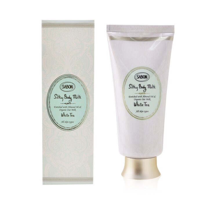 Sabon Seidige Körpermilch - Weißer Tee 200ml