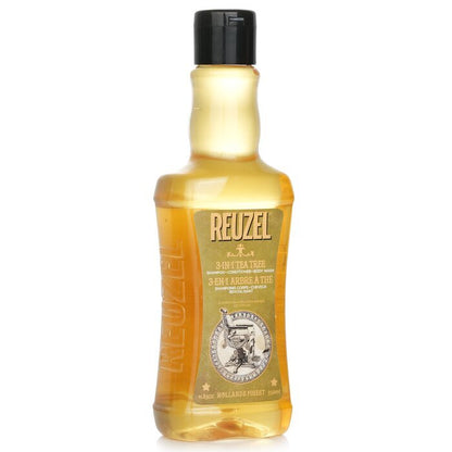 Reuzel 3-In-1 Tea Tree Shampoo Conditioner Body Wash 350ml/11.83oz