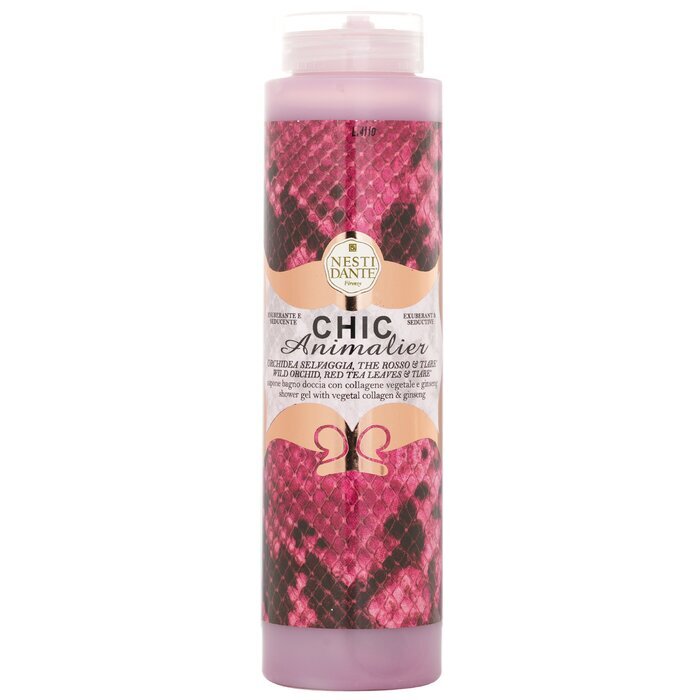 Nesti Dante Chic Animalier Shower Gel - Wild Orchid, Red Tea Leaves & Tiare 300ml/10.2oz