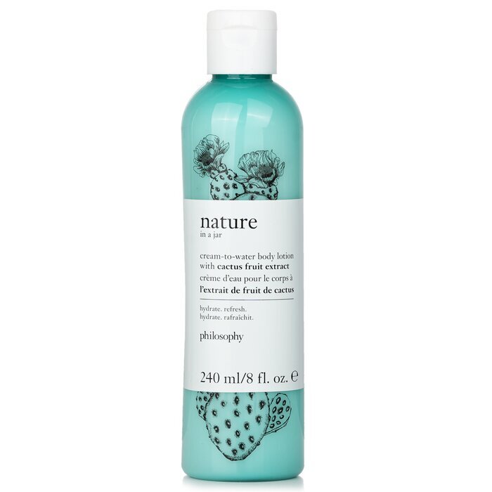 Philosophy Nature In A Jar Cream-To-Water Body Lotion With Cactus Fruit Extract 240ml/8oz