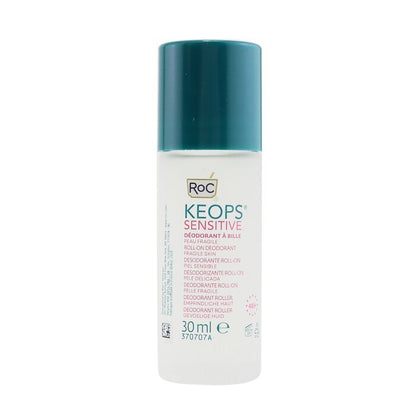 ROC KEOPS Sensitive Roll-On Deodorant 48H – Alkoholfrei und nicht parfümiert (empfindliche Haut) 30 ml